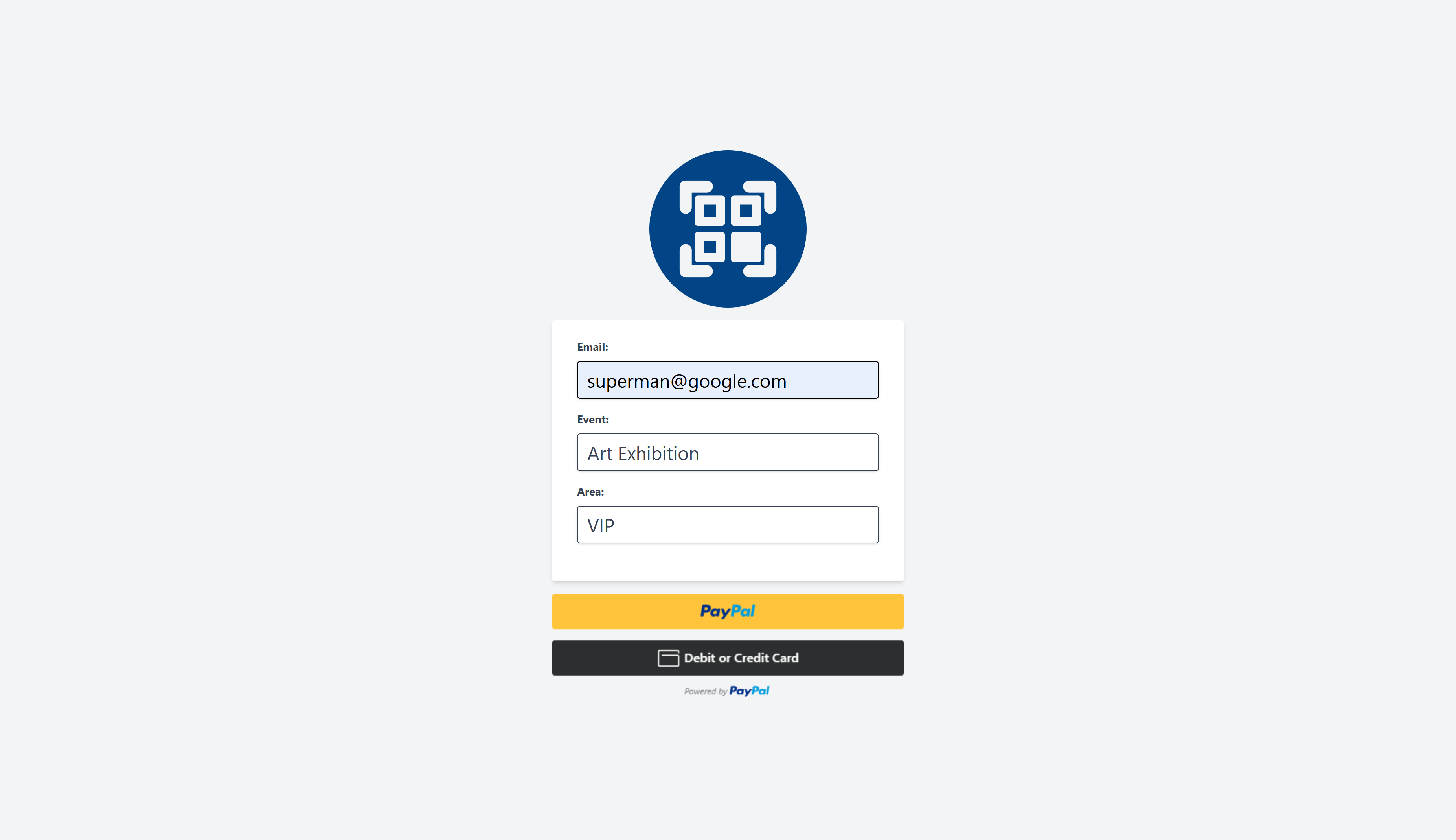 Imagen del proyecto QR Ticketing Fullstack App